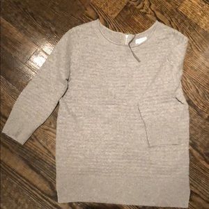 Club Monaco sweater with zipper on the back